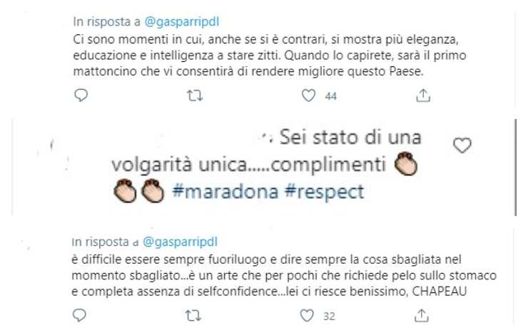 Commenti Gasparri