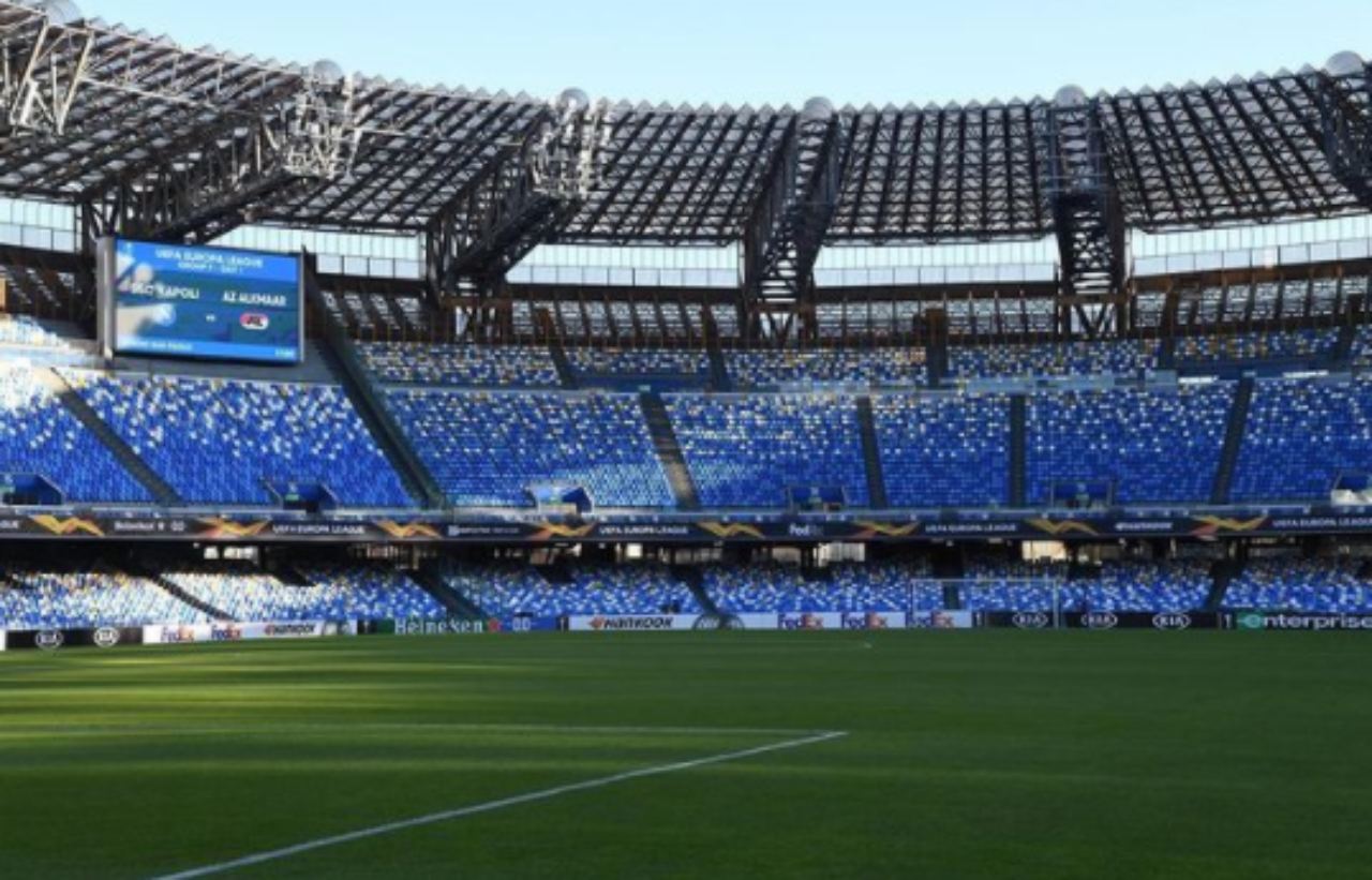 Napoli-Rijeka, Stadio San Paolo (Instagram: SSC Napoli)