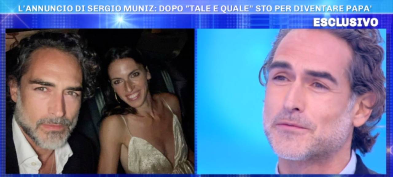 Sergio Muniz parla della compagna a Domenica Live (Mediaset Play)