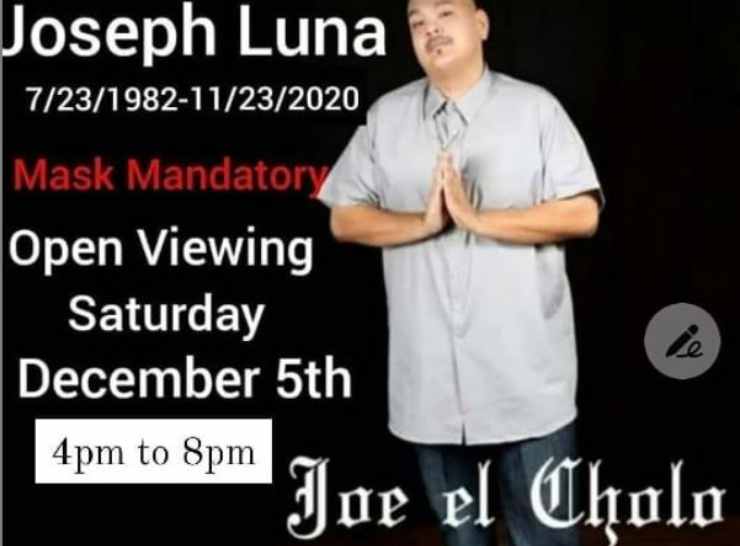 Funerale Joe Luna
