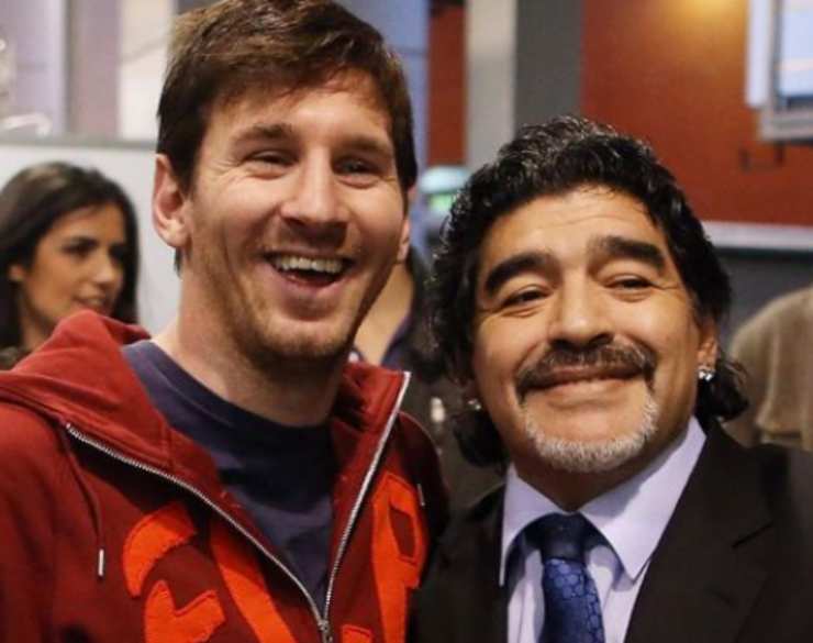 Messi e Maradona