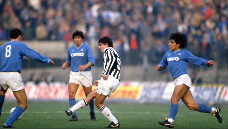 Paolo Rossi e Diego Armando Maradona