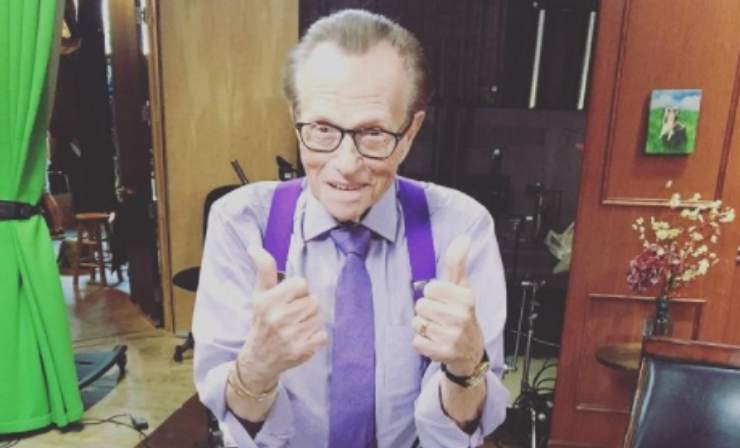 Larry King Covid