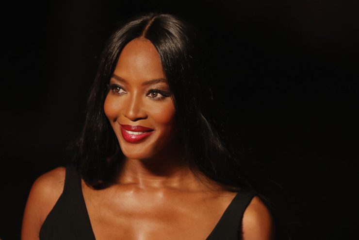 Naomi Campbell modella