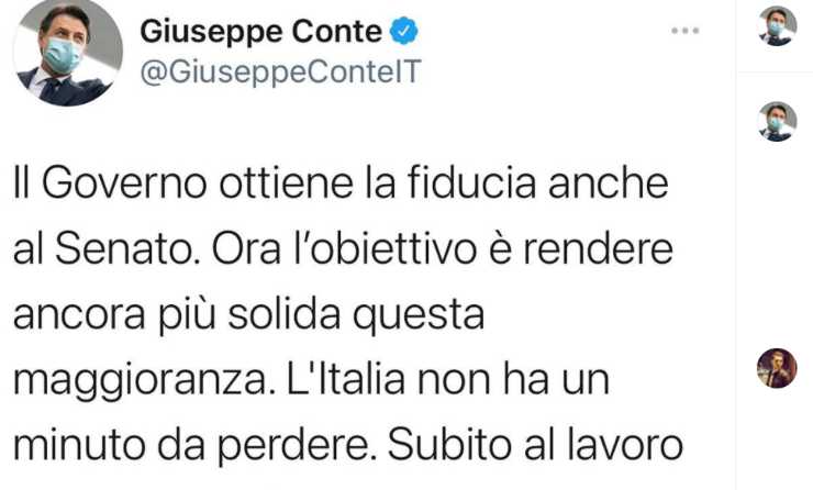 dimissioni di Conte