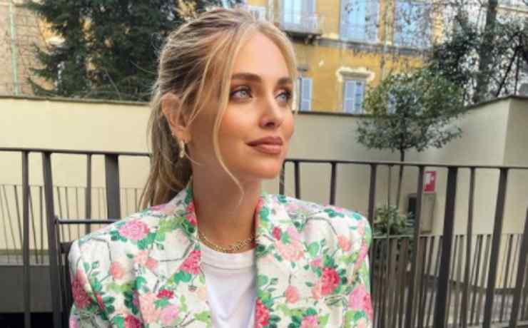 Chiara Ferragni terrazzo