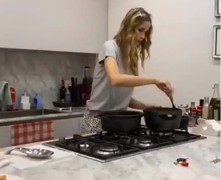 Elena Santarelli casa cucina