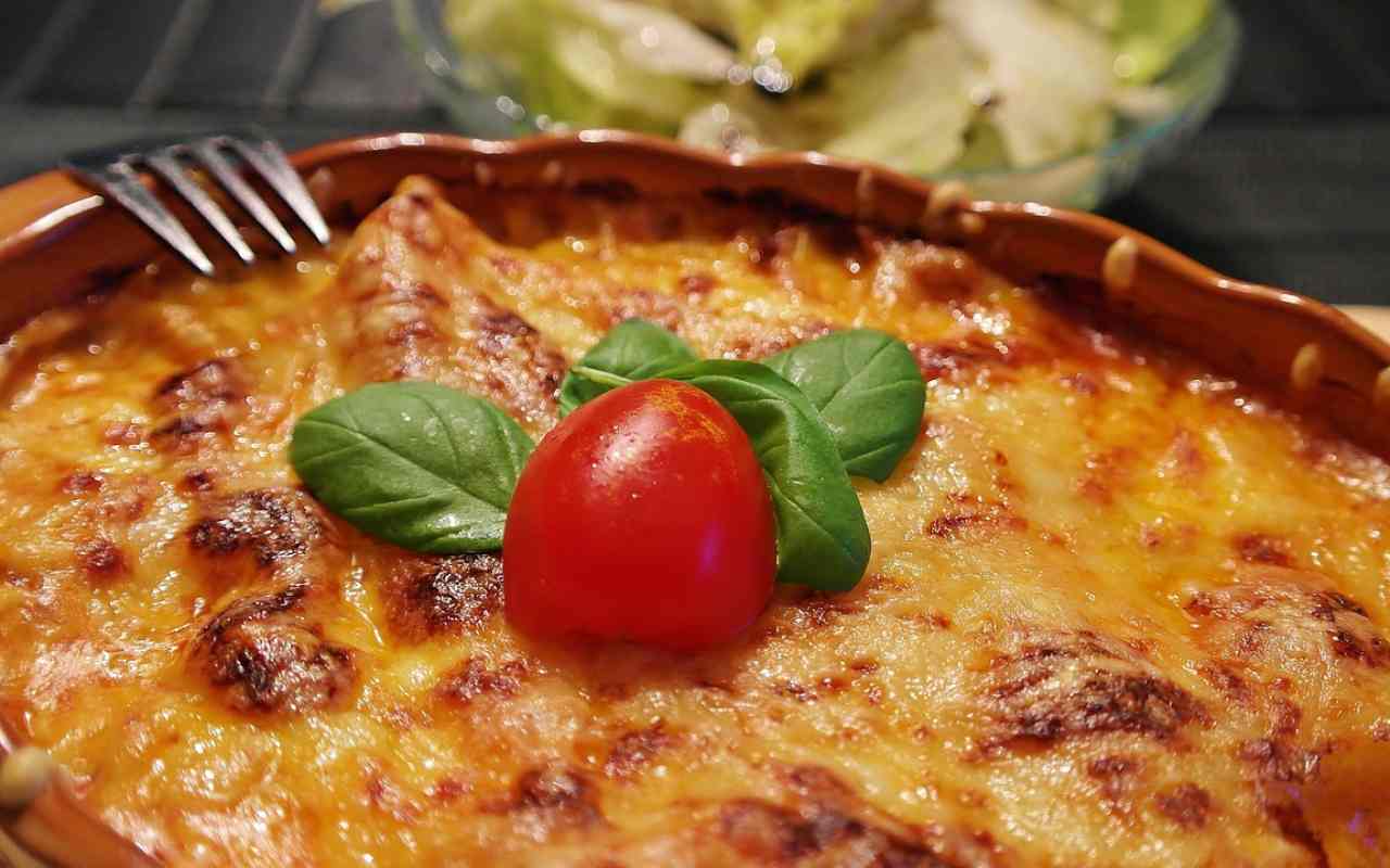 Lasagne di carnevale sugo