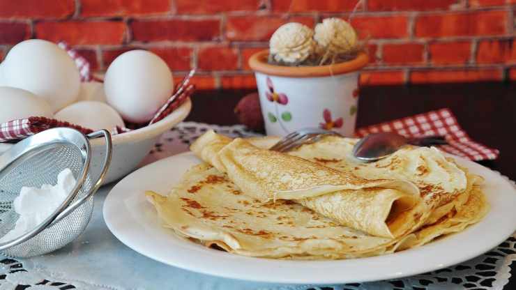 frittata con piadina