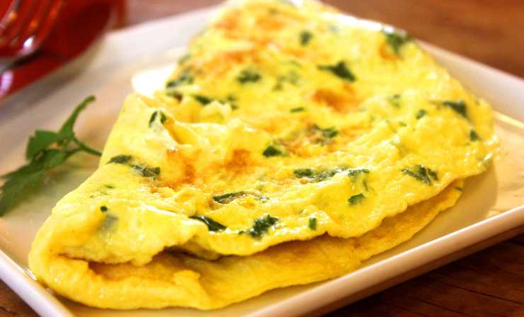 frittata con piadina