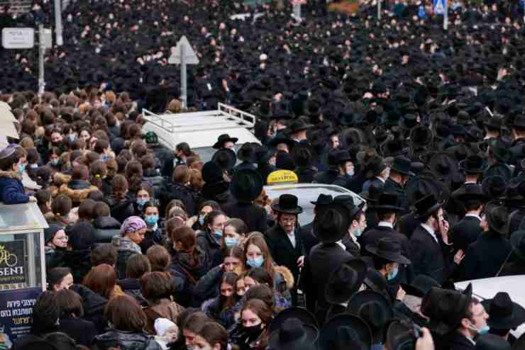 Gerusalemme funerali rabino