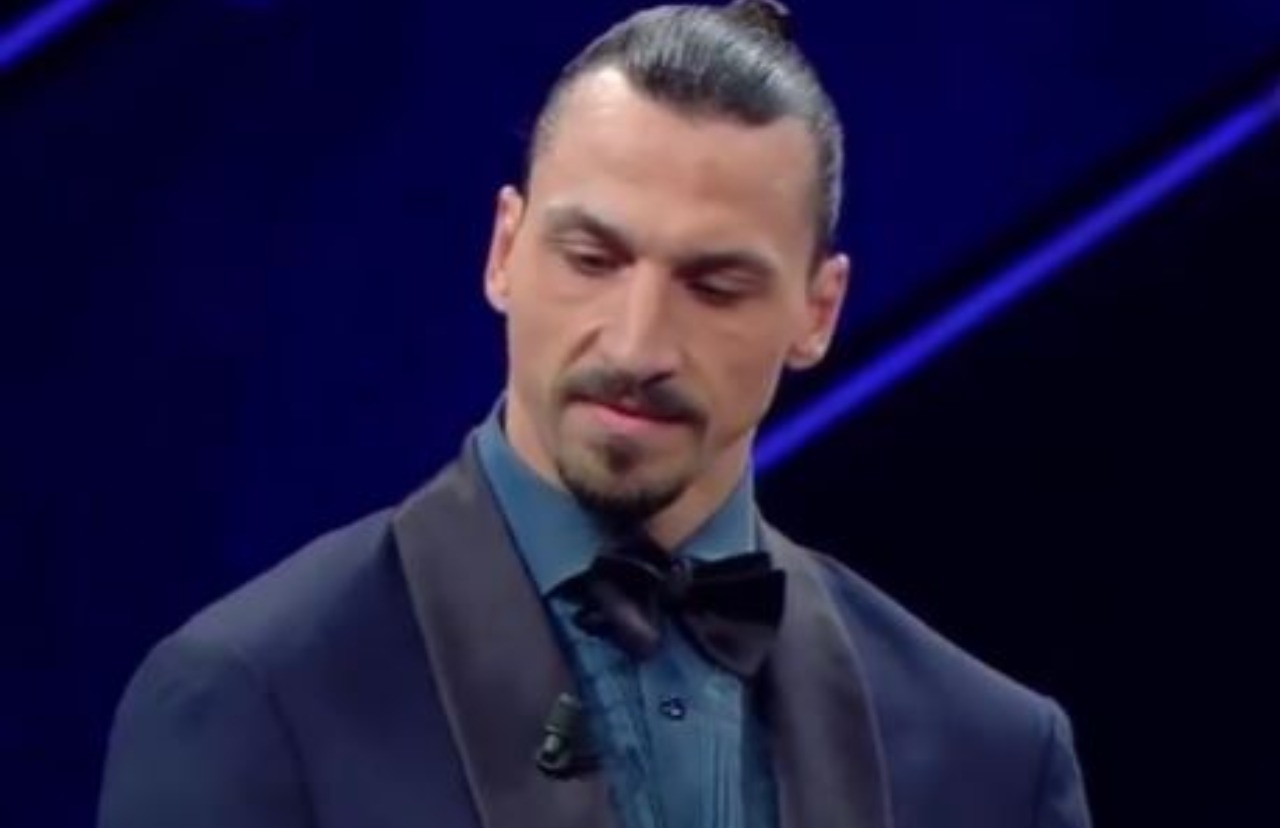 Zlatan Ibrahimovic ritardo Sanremo