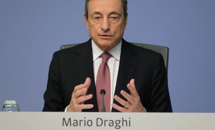 Mario Draghi zona gialla