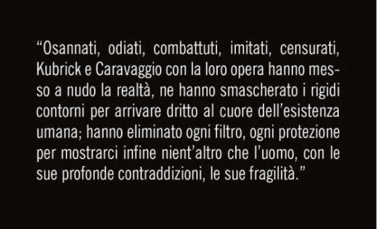 Caravaggio Kubrick libro