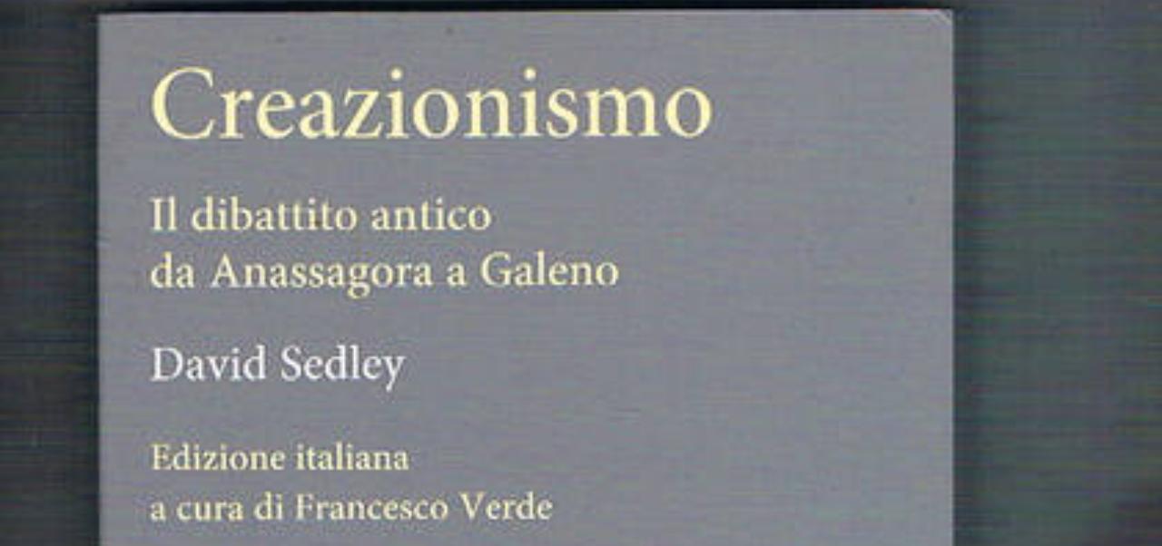 creazionismo libro