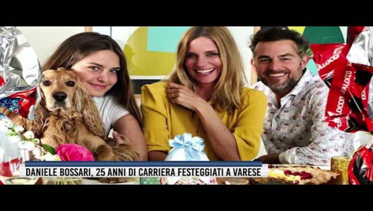 Daniele Bossari con la famiglia - AltraNotizia