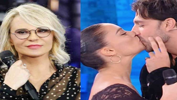 Maria de Filippi e i ballerini francesca tocca e todaro