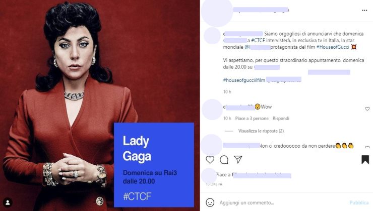 Lady-Gaga-ospite-Che-Tempo-Che-Fa-Instagram-Altranotizia