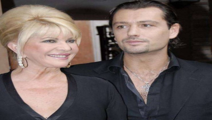 Rossano Rubicondi e l ex moglie Ivana Trump