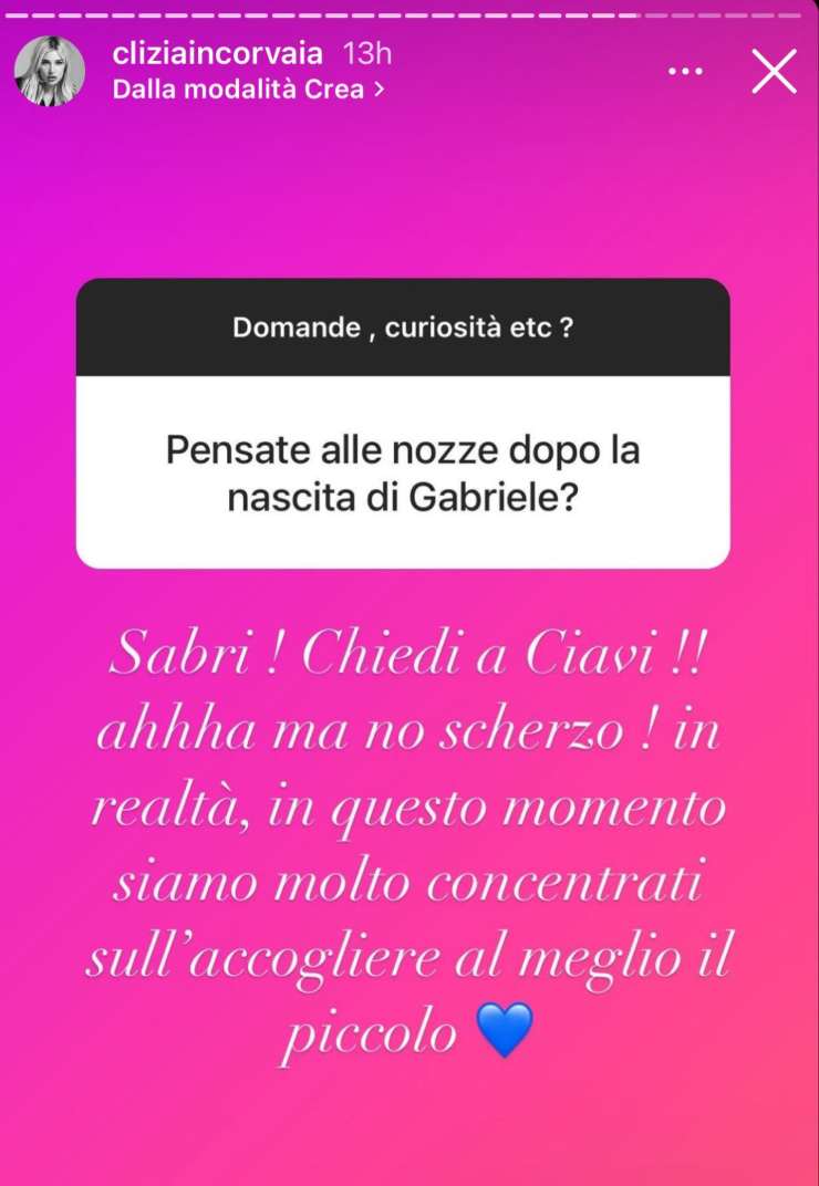 Clizia-Incorvaia-matrimonio?-Altranotizia