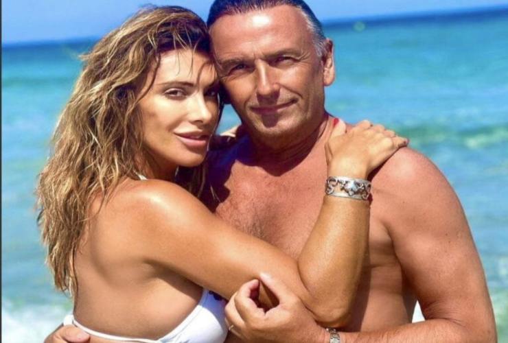 Sabrina Salerno e il marito 