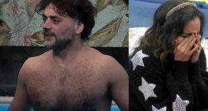 Grande Fratello Vip, Barù si dichiara ad un'altra Jessica piange-Altranotizia