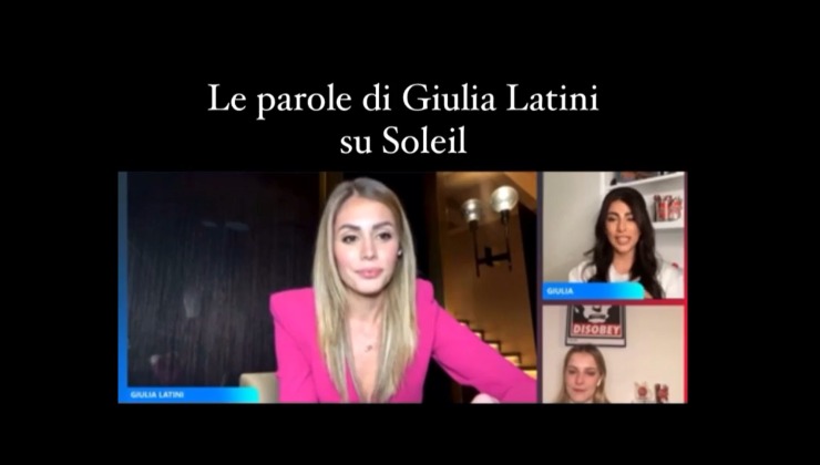 Giulia-Latini-cosa-pensa-di-Soleil-Sorge-Altranotizia