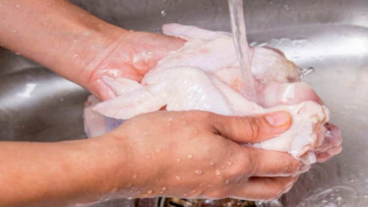 Pollo crudo-il-pericolo-nel-lavarlo-prima-Altranotizia