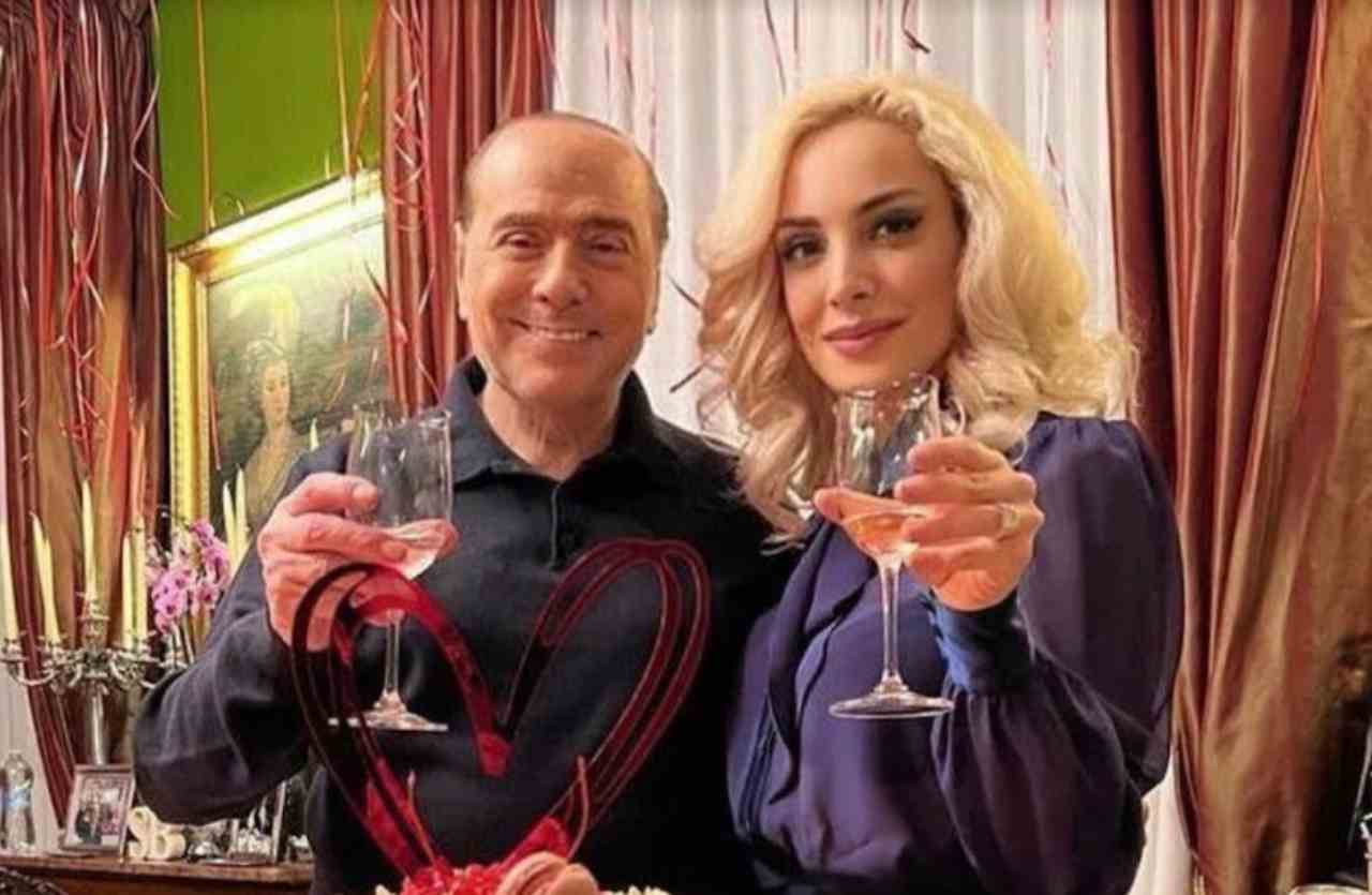 Silvio - Berlusconi - e - Marta - Fascina - Altranotizia