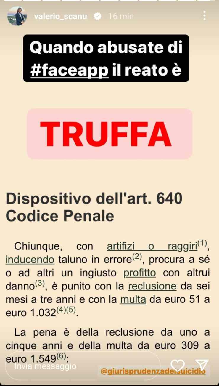 Valerio Scanu truffa causa - 10082022 - Altranotizia