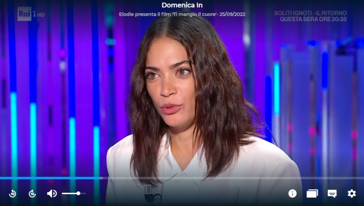 Elodie - Domenica - In - Mara - Venier - intervista - Altranotizia