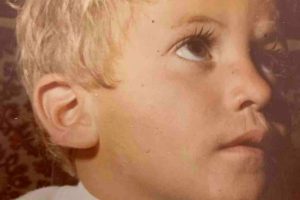 Gianni Sperti da bambino