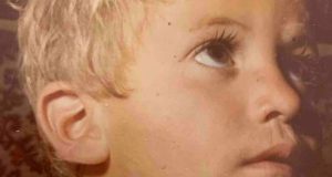 Gianni Sperti da bambino